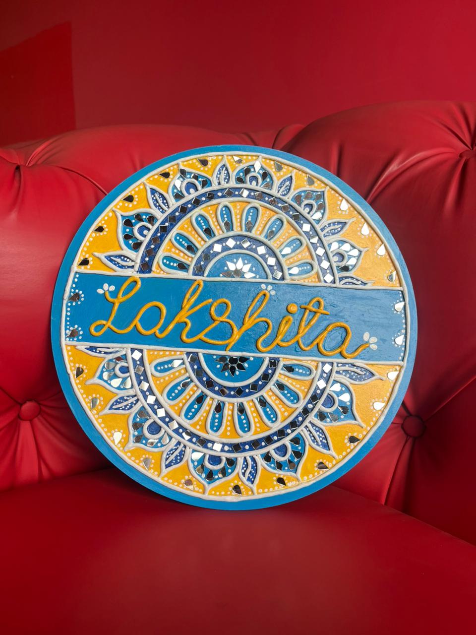 Customized Family Name Plate for Home Decor