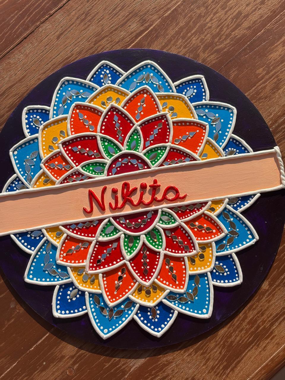 Personalized Couple Name Plate Wedding Gift
